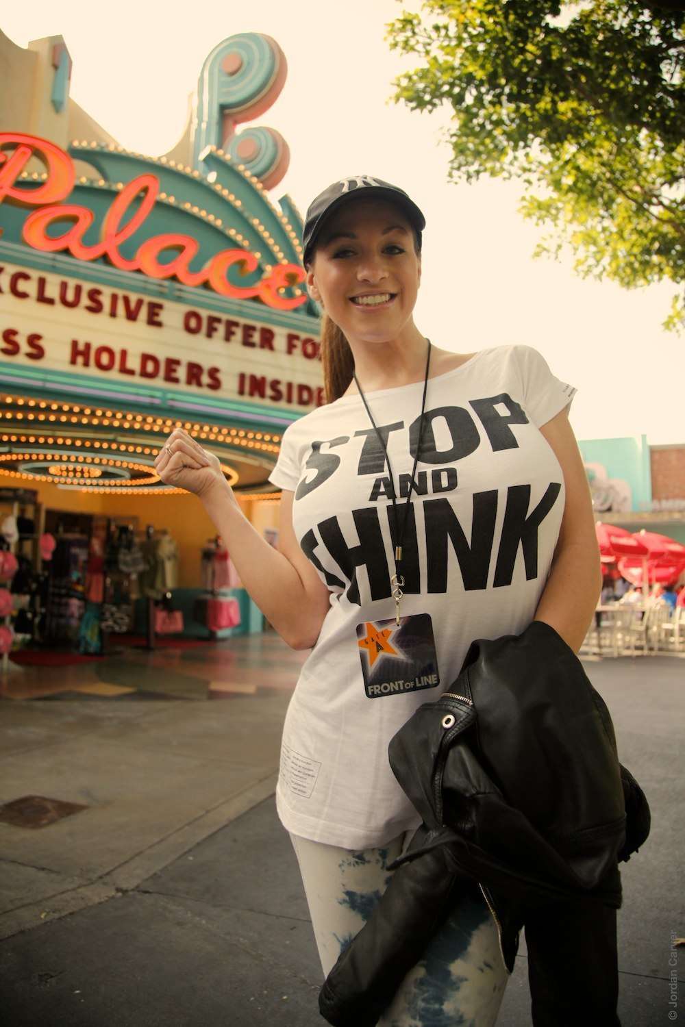 Jordan Carver Universal Studios Candids